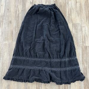 CP Shades Black Maxi Skirt